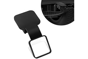 Hbxdeco Car Trailer Hitch Cover Fits 2" Receivers, American Flag Trailer Hitch Tube Plug Insert, Towing Hitch Tube Dust-Proof Plug, Universal Vehile Exterior Accessories(No Logo)