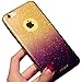 iPhone 6 Plus Case, Beauty shine Glitter Soft case Candy Soft TPU Gel Phone Cover Case Fashion Bright Soft Border Protective Back Cover for iphone 6/6s plus 5.5 inch (Purple)