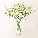 WinnsFlora 10 Branches (Pcs) Gypsophila Baby Breath Artificial Flower Bouquet, Approx. 900 Beautiful White Flowers for Wedding Bridal Party Home Floral Arrangement Decor