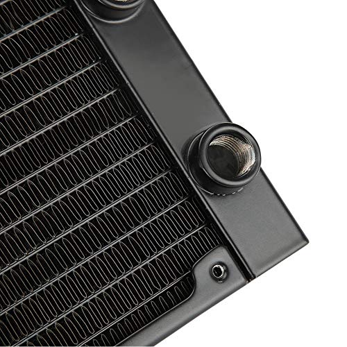 Mugast-SR-LFG14-Intercambiador-de-Calor-Radiador-para-PC-con-12-Tubos-Refrigerador-por-Agua-Computadora-Separador-de-Agua-para-PC-120mm