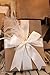 Laribbons 2 inch Wide Double Face Satin Ribbon - 25 Yard (029-White)