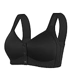 Bras for Older Women No Underwire Front Closure