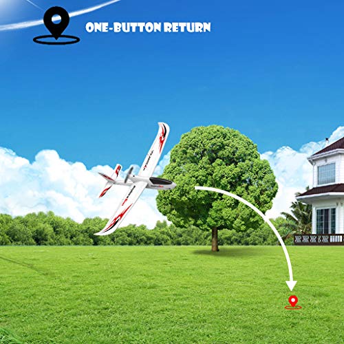Really Go-us Direct Volantex 761-2 2.4GHz 3ch Mini Trainstar 6-Axis Remote Control RC Airplane Fixed Wing Drone Plane RTF for Beginners and Kids Gift 23.62x18.1 Inch