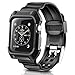 Apple Watch Band 42mm, Apple Watch Series 3 42mm Shockproof Rugged Sport Protective Band For iWatch 3/2/1 With Bumper Case Strap Replacement Active Style For Men