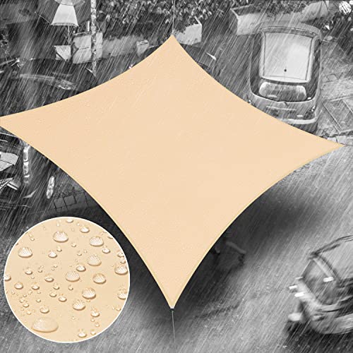 Royal Shade 6' x 9' Beige Rectangle Waterproof Sun