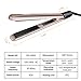 ONSON Professional Hair Straightener, 1'' 2 in 1 Ceramic Tourmaline Ionic Flat Iron for All Hair Styling, with Rotating Adjustable Temperature and Salon High Heat (255°F-450°F)