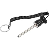 PATIKIL Weight Stack Pin, Magnetic Gym Selector Pin Universal Weight Stack Replacement with Pull Rope for Home Commercial