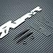 High performance parts New Type R Logo Grill Grille Emblem (Universal Fitment for All Vehicles) Red Black and Silver