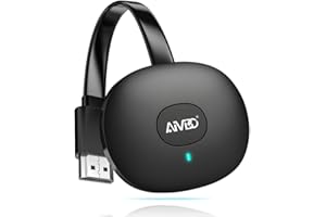 MpioLife Wireless HDMI Display Dongle Adapter 4K, Screen Mirror Receiver Streaming Video & Audio from i-Phone, i-Pad, Laptop,