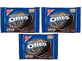 Oreo Dark Chocolate Sandwich Cookies, 12.2 Ounce (3 Packs)