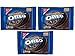 Oreo Dark Chocolate Sandwich Cookies, 12.2 Ounce (3 Packs)