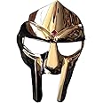 MF DOOM MASK Mad-vilain Mild Steel Face Armour Medieval Hand-Forged