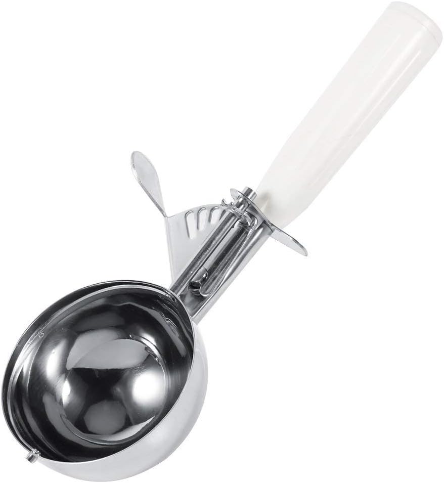 Yosoo Stainless Steel Ice Cream Spoon Fruit Vegetable Spoons Kitchen Gadget Tool Coffee 9 Sizes (Size : 8cm)