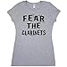 Inktastic Women's Fear The Clarinets Music Quote Junior Fit T-Shirt