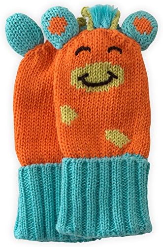 Joobles Fair Trade Organic Baby Mittens - Jiffy the Giraffe (0-6 Months)