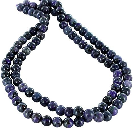 SUGILITE BEADS 8mm ROUND 16"
