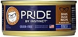 Nature's Variety Pride by Instinct Grain-Free Diva's Duck Recipe Minced Canned Cat Food, 5.5 oz. Cans (Case of 12)