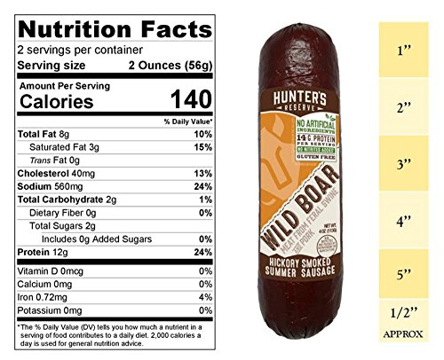 4 Hunters+Reserve+Sausages+Hickory+Flavors