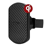 PITAKA Magnetic Wireless Charging Air Vent Car Mount[ Car Vent Magmount Qi]-Premium Luxury 360 Degree Rotation Long Life Claw Fast Charge Car Mount Cell Phone Holder for Qi Smartphones