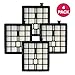 Crucial Vacuum Replacement Vacuum Filter - Compatible with Dirt Devil Part # F45 - Fits Models Pets Canister SD40000, EZ Lite Canister SD40010, Parts 2KQ0107000 2-KQ0107-000 F-45 - Bulk (4 Pack)