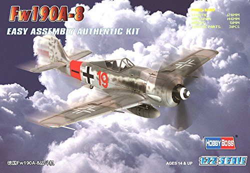 Hobby Boss Fw 190A-8 Easy Assembly Airplane Model Building Kit