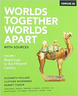 Worlds Together Worlds Apart With Sources Pollard Elizabeth Rosenberg Clifford Tignor Robert Karras Alan Adelman Jeremy Aron Stephen Brown Peter Elman Benjamin Kotkin Stephen Liu Xinru Marchand Suzanne Pittman Holly Prakash