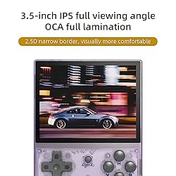 RG35XX Handheld Game Console Linux Garlic OS, HDMI
