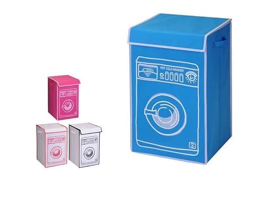 Cesta Ropa Sucia 35x35x58cm Decorado Lavadora 4 Surtido A Elegir 1