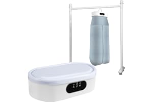 TUSAUW Portable Clothes Dryer, Mini Electric Dryer Machine portable hanging clothes dryer electric for Apartments, Travel, Dorm, RV, Home Small Foldable Dryers for Clothes Underwear