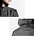 LINENLUX Rain Jacket Women Raincoat Jacket Women Raincoat Women Rain Jacket for Women (Black Point(Chest:40In))