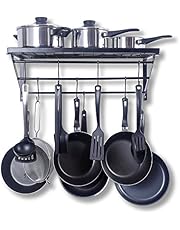 Amazon.es: Estantes y soportes para ollas y sartenes: Hogar y cocina