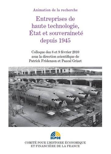 Entreprises de haute technologie, État et souveraineté depuis 1945