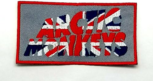 Wasuphand Artic Monkeys Band Embroidered Applique Iron on Patch DIY