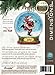 Dimensions Counted Cross Stitch Joy Santa Snow Globe Christmas Ornament Kit, 3.75'' W x 4.5'' H