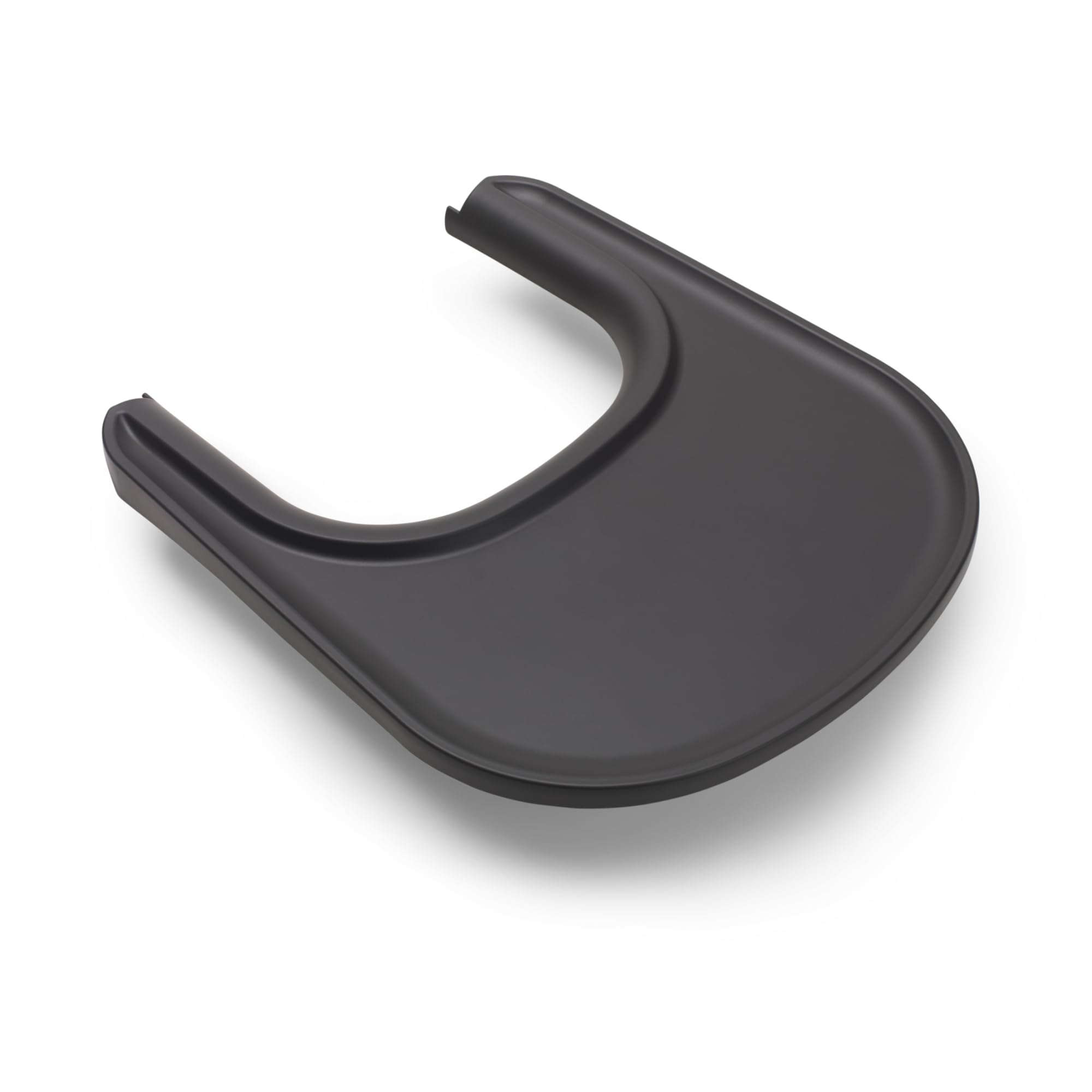 Bugaboo Giraffe Tray for the Bugaboo Giraffe High Chair Baby Set, Easy to Clean and Hygienic, Dishwasher Proof, Snaps On and Off with 1 Click, Made from Certified bio Based Plastics, Grey