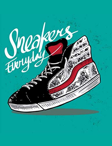 Sneakers Everyday: Sneakers Collector | Sneakerhead Journal | Record Book | Catalog organizer | 136 pages, 8,5x11 inches | Gift accessory for Sneakers addict
