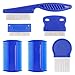 Flea Comb for Dogs, 6 Pcs Lice Combs, Cat Combs with Durable Teeth for Removing Tear Stains, Fleas, Dandruff by MoHern