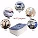 Audew Inflatable Foot Rest Pillow Cushion Travel Ottomans Home Relax Reduce DVT Risk on Flights
