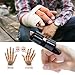 Povihome Trigger Finger Splint, Finger Knuckle Support Brace for Straightening Curved, Bent, Locked and Mallet Finger
