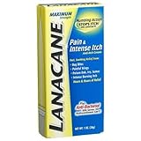 Special Pack of 5 Lanacane Lanacane Maximum Strength Anti-Itch Medication Cream - 1oz X 5