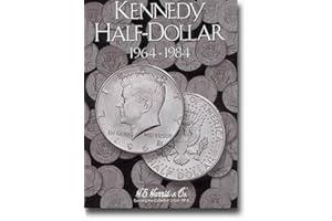 Kennedy Half Dollar Folder 1964-1984 (H.E. Harris Coin Folder)