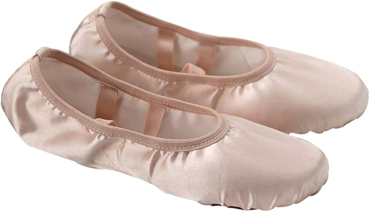 BESPORTBLE Womens Ballet Slipper, Satin Ballet Practice