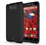 Diztronic Matte Back Black Flexible TPU Case for Motorola Droid Ultra (Late 2013) XT1080 - Retail Packaging
