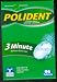 Polident Antibacterial 3 Minute Denture Cleanser 96 ct box