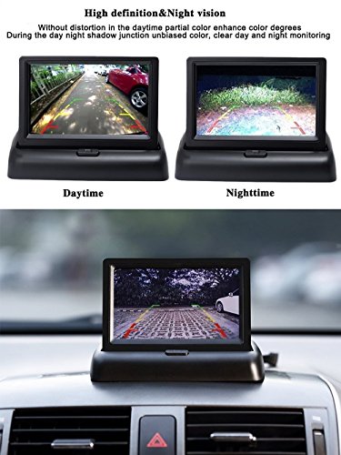 AUTOXYGEN Car 4.3 inch Rear View Full HD Dashboard Screen and Reserve Parking Camera for Rapid 4 AUTOXYGEN Car 4.3 inch Rear View Full HD Dashboard Screen and Reserve Parking Camera for Rapid - Image 4