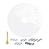 POWERTEC 6-1/2" Universal Router Base Plate