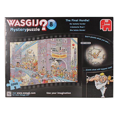 Wasgij 1000 Piece Mystery 8 The Final Hurdle Jigsaw Puzzle