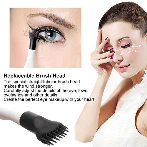 Heated Eyelash Curler, Electric Eyelash Curler, Double Effect Eyelash Styler, Quick Heating&Long Lasting, USB Rechargeable, Portable Electric Makeup Eye Lashes Brush