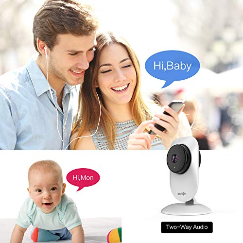 WiFi Camera ,UNIOJO Home Camera with Night Vision, Movement Tracking