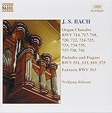 ORGAN CHORALES PRELUDES AND FUGUES                 image